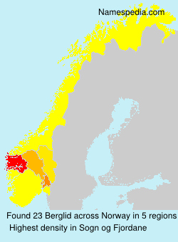 Surname Berglid in Norway Surname Berglid in Norway