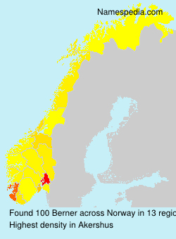 Surname Berner in Norway Surname Berner in Norway