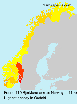 Surname Bjerklund in Norway Surname Bjerklund in Norway