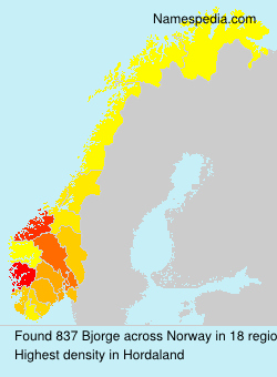 Surname Bjorge in Norway Surname Bjorge in Norway