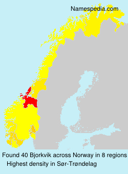 Surname Bjorkvik in Norway Surname Bjorkvik in Norway
