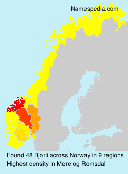Surname Bjorli in Norway Surname Bjorli in Norway