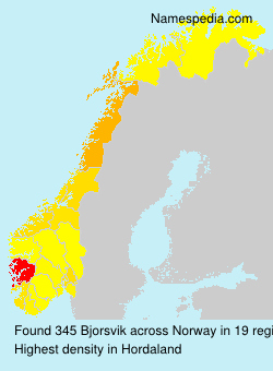 Surname Bjorsvik in Norway Surname Bjorsvik in Norway