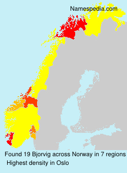 Surname Bjorvig in Norway Surname Bjorvig in Norway