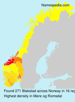 Surname Blakstad in Norway Surname Blakstad in Norway