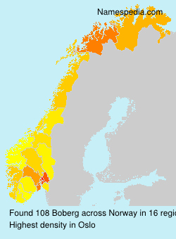 Surname Boberg in Norway Surname Boberg in Norway