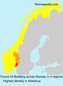 Surname Bodding in Norway Surname Bodding in Norway