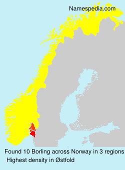 Surname Borling in Norway Surname Borling in Norway