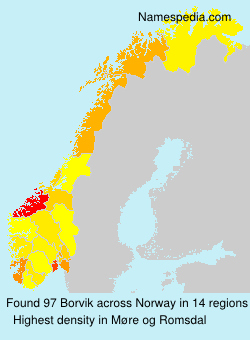 Surname Borvik in Norway Surname Borvik in Norway