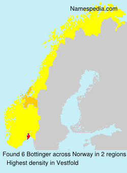 Surname Bottinger in Norway Surname Bottinger in Norway