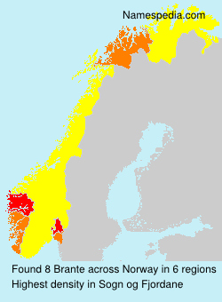 Surname Brante in Norway Surname Brante in Norway