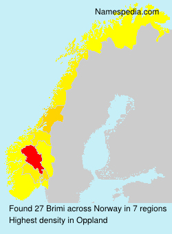 Surname Brimi in Norway Surname Brimi in Norway