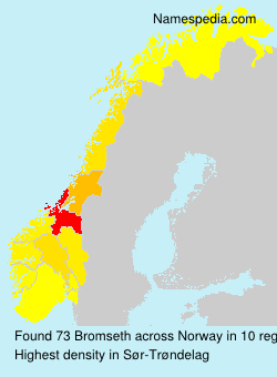 Surname Bromseth in Norway Surname Bromseth in Norway