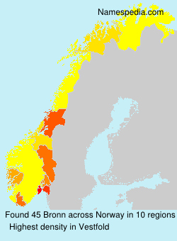 Surname Bronn in Norway Surname Bronn in Norway