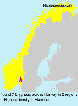 Surname Bryghaug in Norway Surname Bryghaug in Norway