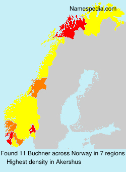 Surname Buchner in Norway Surname Buchner in Norway