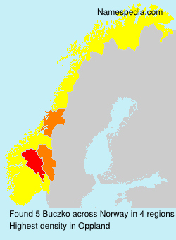 Surname Buczko in Norway Surname Buczko in Norway