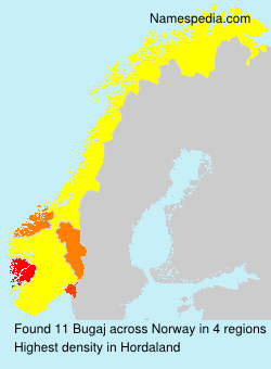 Surname Bugaj in Norway Surname Bugaj in Norway