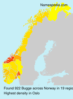 Surname Bugge in Norway Surname Bugge in Norway