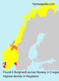 Surname Burghardt in Norway Surname Burghardt in Norway