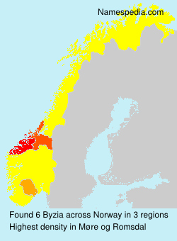 Surname Byzia in Norway Surname Byzia in Norway