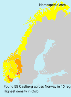Surname Castberg in Norway Surname Castberg in Norway