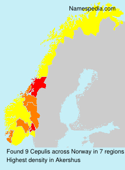 Surname Cepulis in Norway Surname Cepulis in Norway