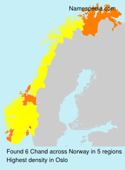 Surname Chand in Norway Surname Chand in Norway