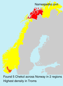 Surname Chekol in Norway Surname Chekol in Norway