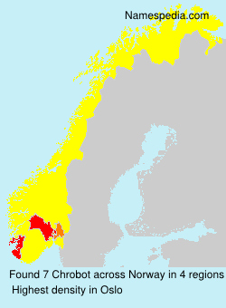 Surname Chrobot in Norway Surname Chrobot in Norway