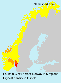 Surname Cichy in Norway Surname Cichy in Norway