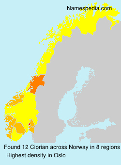 Surname Ciprian in Norway Surname Ciprian in Norway