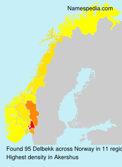 Surname Delbekk in Norway Surname Delbekk in Norway