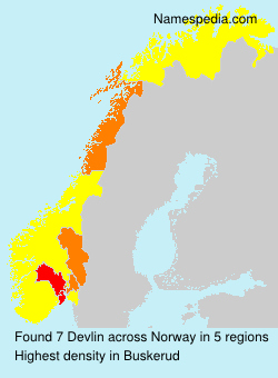 Surname Devlin in Norway Surname Devlin in Norway