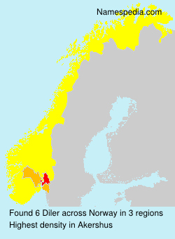 Surname Diler in Norway Surname Diler in Norway