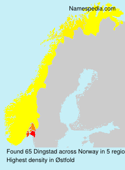 Surname Dingstad in Norway Surname Dingstad in Norway