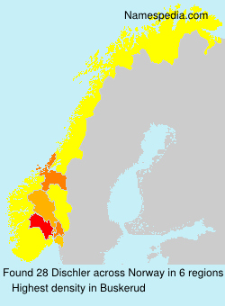 Surname Dischler in Norway Surname Dischler in Norway