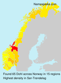 Surname Dohl in Norway Surname Dohl in Norway