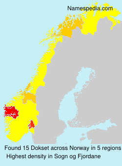 Surname Dokset in Norway Surname Dokset in Norway