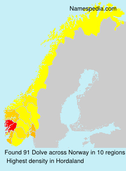 Surname Dolve in Norway Surname Dolve in Norway