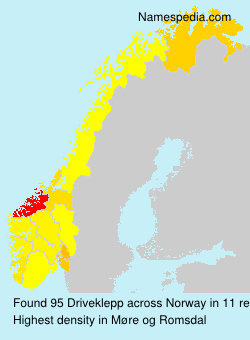 Surname Driveklepp in Norway Surname Driveklepp in Norway