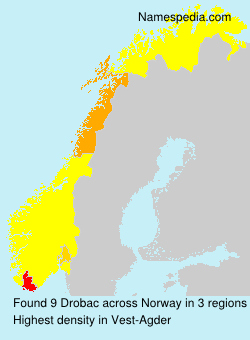 Surname Drobac in Norway Surname Drobac in Norway