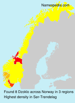 Surname Dzoklo in Norway Surname Dzoklo in Norway