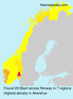 Surname Ebert in Norway Surname Ebert in Norway