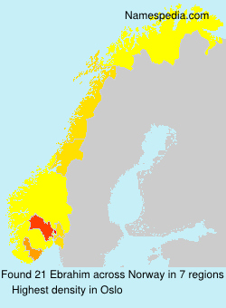 Surname Ebrahim in Norway Surname Ebrahim in Norway