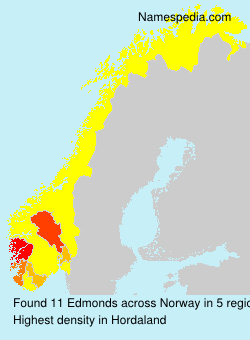 Surname Edmonds in Norway Surname Edmonds in Norway