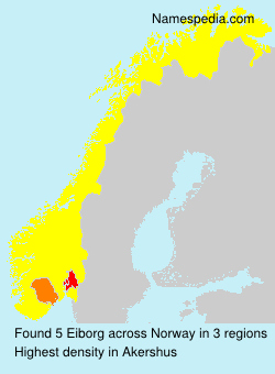 Surname Eiborg in Norway Surname Eiborg in Norway
