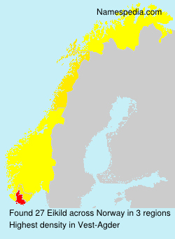 Surname Eikild in Norway Surname Eikild in Norway