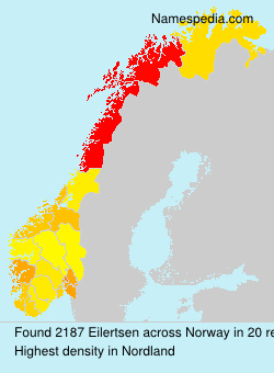 Surname Eilertsen in Norway Surname Eilertsen in Norway