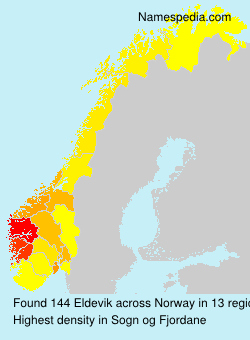 Surname Eldevik in Norway Surname Eldevik in Norway
